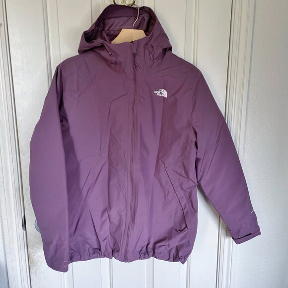 NEW North Face Womens Carto Triclimate 3-in-1 Jacket L NWT Midnight Mauve - Picture 9 of 16